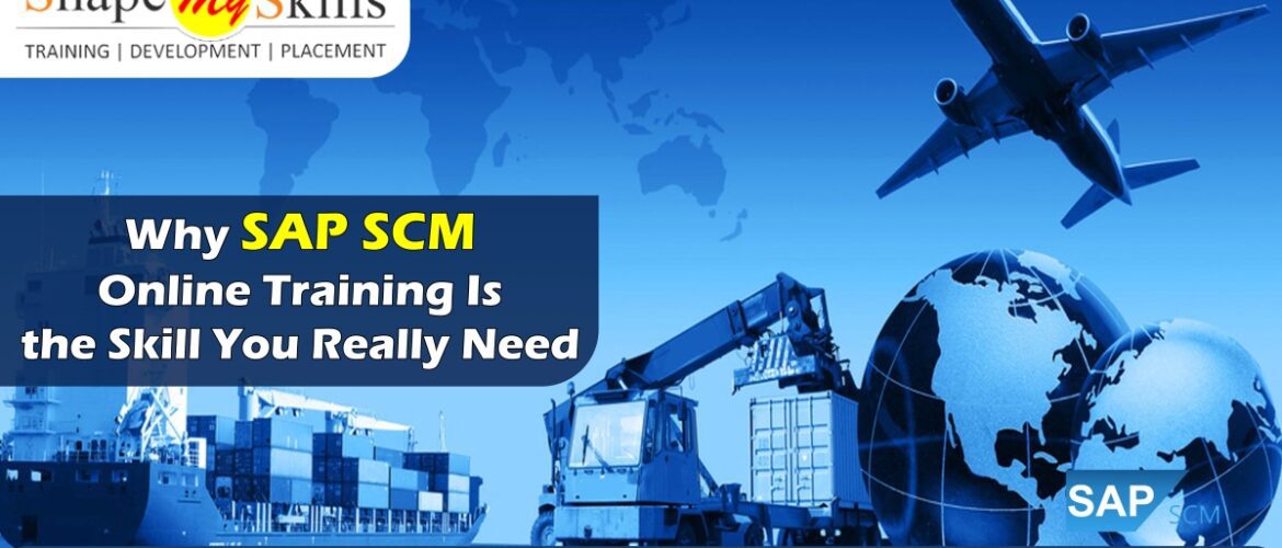 Why SAP SCM Online Training Is the Skill You Really Need