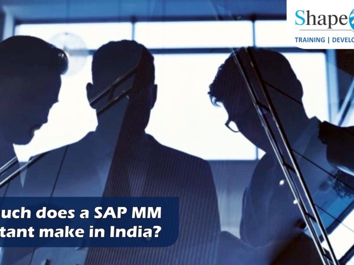 How much does a SAP MM Consultant make in India?