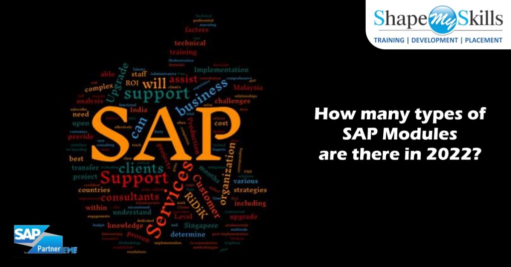 How many types of SAP Modules are there in 2022? ShapeMySkills Pvt. Ltd.